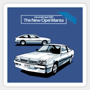 83 MANTA BROCHURE Sticker